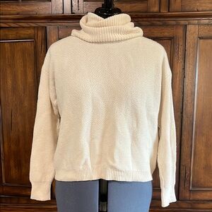 Madewell - Cozy Cream Turtleneck Sweater
